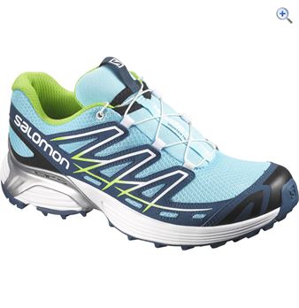Salomon Wings Flyte Women's Trail Running Shoe - Size: 5 - Colour: LIGHTBLUE-GREEN Salomon Wings Flyte Women's Trail Running Shoe - Size: 5 - Colour: LIGHTBLUE-GREEN